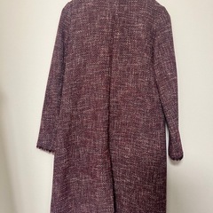 超美品　セオリー　ツイード　ロングコートの画像