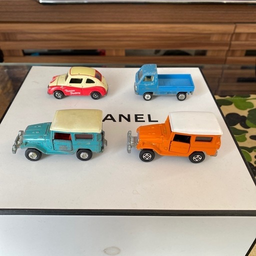 ホットウィール•マッスルカー!!30周年記念 ミニカー 4台セット ホット