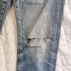 ユニクロ デニム リメイク用の画像