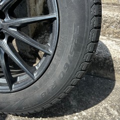 スタッドレスタイヤ 4本 225/60/R18の画像