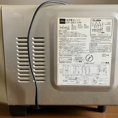 【ジャンク0円】電子レンジ　東芝ER-QB3の画像