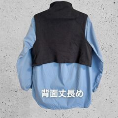 新品未使用！coca　ニットベストセットシャツ　Lサイズの画像
