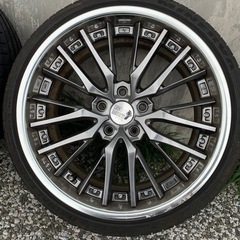 【祝開店！大放出セール開催中】 レオンハルト 19インチ NX20M (太郎) 苅田の車のパーツの中古 タイヤ・ホイール