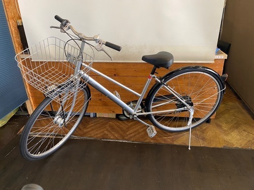 【前後タイヤ新品】27インチ　6段自転車　LEDオートライト