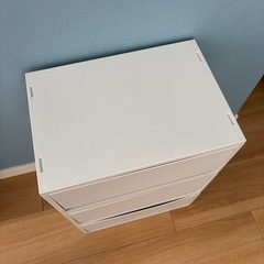 【値下げ】無印　ポリプロピレン　小物収納ケース　ワイド大の画像
