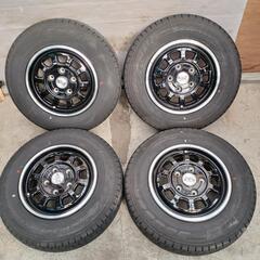 165/80R13　アルミ　タイヤ4本セット　No.178 　N...