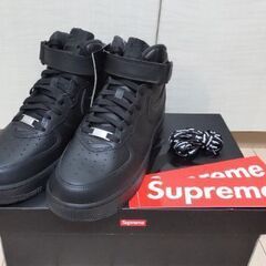Supreme × Nike Air Force 1 Mid "...