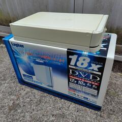 ロジテック外付け DVD ドライブLDR-MA18FU2/WM