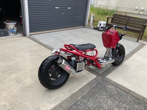 ズーマー　フレーム　ロンホイ　ロンスイ　ロング　カスタム　ホンダ　リアサス　シート