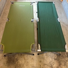 アウトドア　キャンプ ベット コット　2個セット 中古品