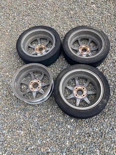 united arrows アルミホイール　まとめ　4本　14インチ　14×5.0j s-07