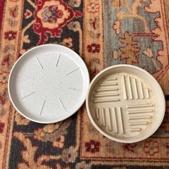 植木鉢　焼き物　陶器　2個セットの画像