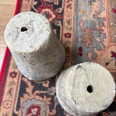 植木鉢　焼き物　陶器　2個セットの画像