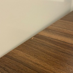 引取限定【東京都練馬区】アイアンラック4段（ウォルナット×ブラックアイアン）の画像