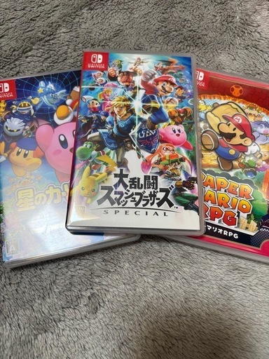 Nintendo Switch スマブラ　カービィ　ペーパーマリオ