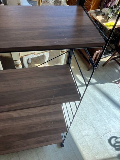 ニトリ 突っ張りワイヤーシェルフNポルダ 棚 ラック 5枚棚板 ニトリ 突っ張りワイヤーシェルフNポルダ 新生活セット(ミドル