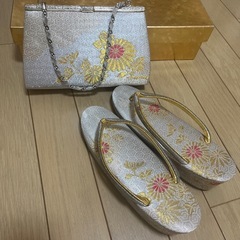 草履　バッグ　セット