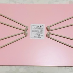 謝礼500円 折りたたみテーブル 無料 テーブル   インテリア  スクエア 長方形 四角 80cm ピンク ローテーブル 折り畳み の画像