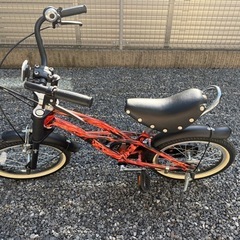 jeep子供用自転車/COMMANDO ワインレッド 群馬県 直接引取 自転車