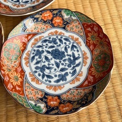 【差し上げます】　和食器　　平皿５点の画像