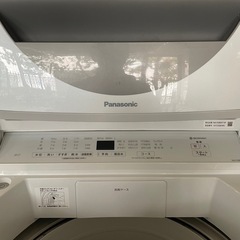Panasonic 全自動電気洗濯機　8kgの画像
