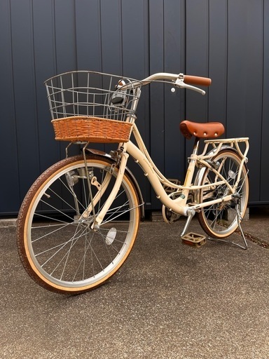 【割と綺麗】22インチ自転車アサヒサイクル　女の子