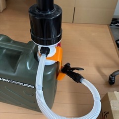 【決まりました】灯油ポリタンク＋トラスコ給油ポンプの画像