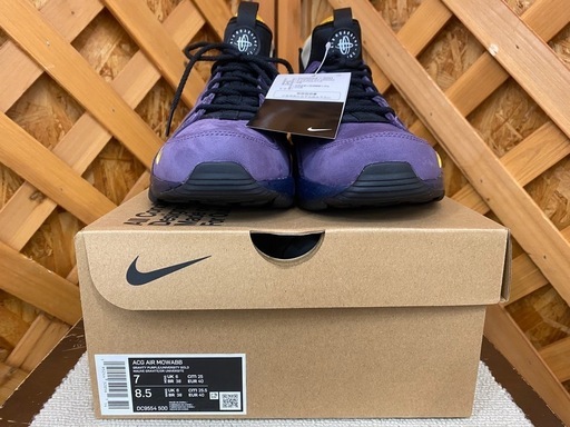 【愛品館江戸川店】ナイキ A.C.G. エア モワブ グラビティーパープル SIZE:25CM 未使用 スニーカー ID:107-051254-007