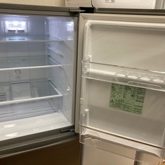 AQUA 168L 2ドアノンフロン冷蔵庫 オリジナル シルバー AQR-17E8  リサイクルショップ宮崎屋　佐土原店　25.4.5Fの画像