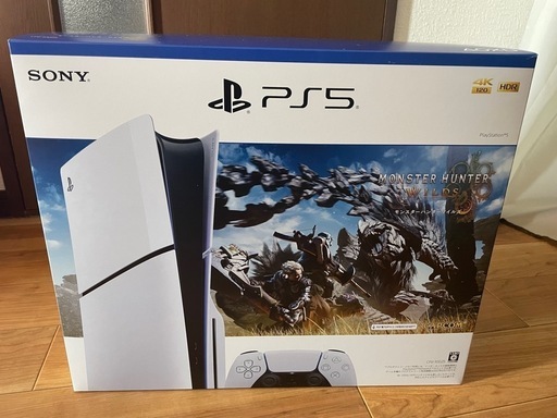 PS5 モンハンワイルズ同梱版【お譲りする方決まりました】