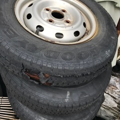 軽トラ　　鉄ホイール