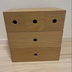 無印良品　3段ボックスの画像
