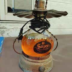【超珍品】昭和レトロ　スーパーニッカ　ランタン　ランプ　点灯します
