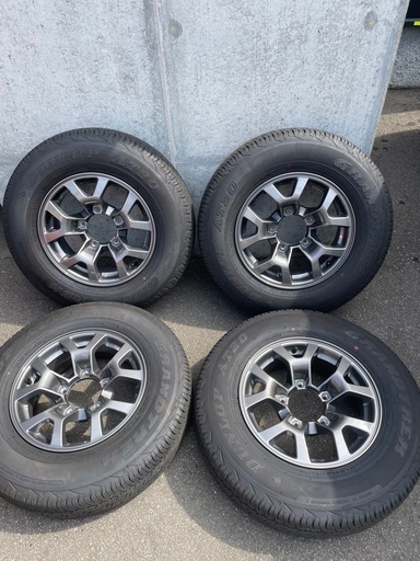 【美品】ジムニーシエラ　純正アルミホイールセット