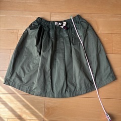 GRAMICCI グラミチ　フレアスカート　オリーブ色