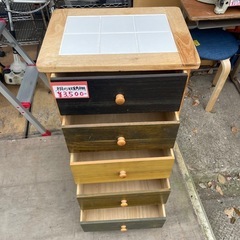 桐の収納棚　【リサイクルショップ道楽屋】の画像