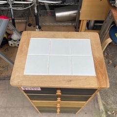 桐の収納棚　【リサイクルショップ道楽屋】の画像
