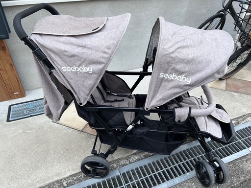 二人乗りベビーカー