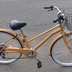 【売約済み】26インチ 🚲 中古 自転車 14,800円 🔁6段切替 🔑鍵新品 💡ライト付 新規防犯登録料コミ 626の画像