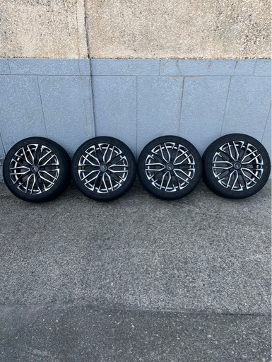 レオニスSK 中古タイヤ ホイール セット 205 50 17