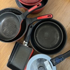 受け渡し予定者決まりました。フライパン鍋セットの画像