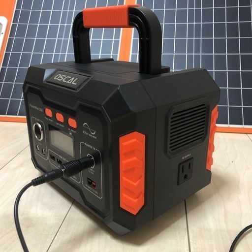 【新品、未開封】OSCAL PowerMax 300 ポータブル電源 Amazon人気ポータブル電源「OSCAL PowerMax 300」が最安値17,920