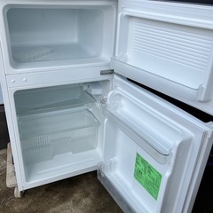 2ドア冷蔵庫　90L 2022年アイリスオオヤマの画像