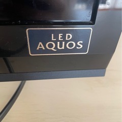 32インチ　テレビ　AQUOSの画像