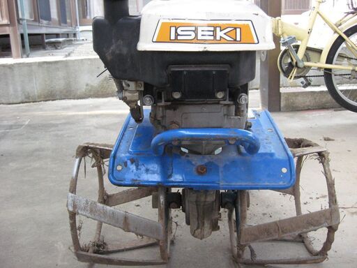 イセキ パンジー スパイラル車輪 草取り パワフル 綺麗