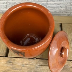 新品未使用壺　梅干し　漬物容器　カメ　の画像