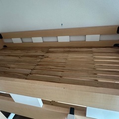 ロフトベッド　デスク付きの画像