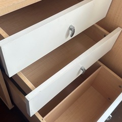 ロフトベッド　デスク付きの画像