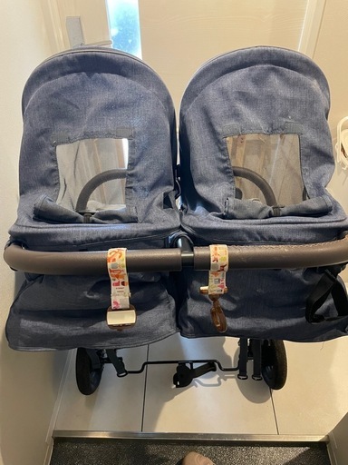 エアバギーココダブルフロムバース 双子用ベビーカー