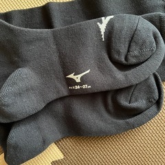 野球　ソックス　ネイビー　MIZUNOの画像